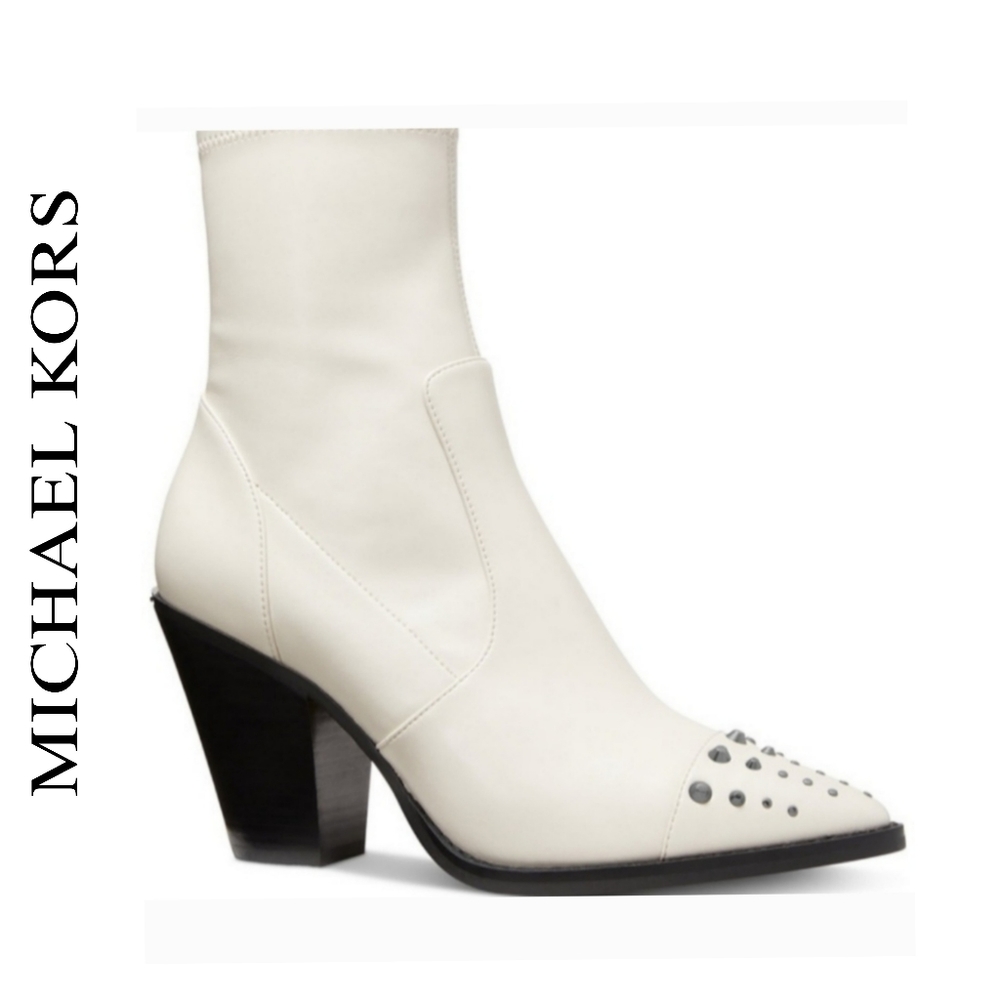 Michael Kors Dover Heeled Booties Size 8M